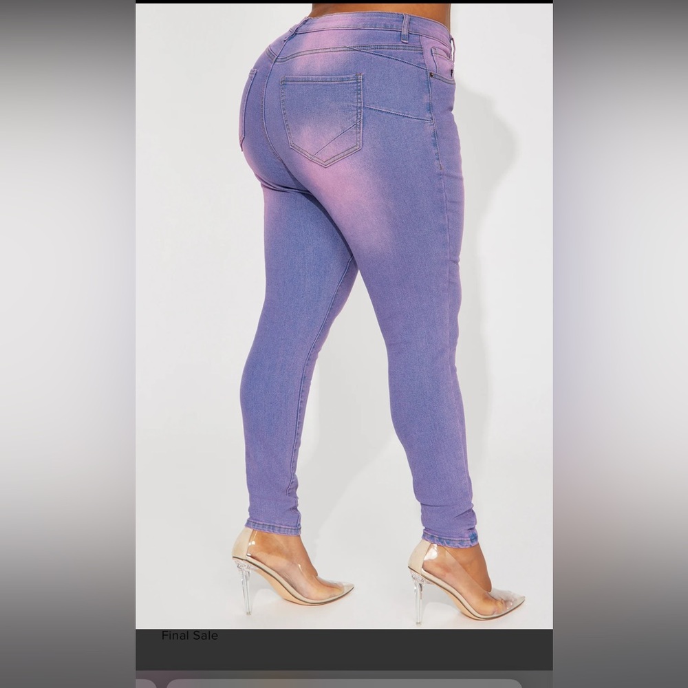 Hampton Tinted High Stretch Skinny Jeans - Picture 4 of 8